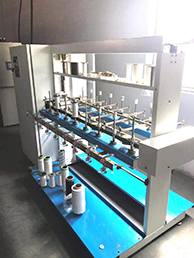 Bobinadora CO-48, proceso de tintura