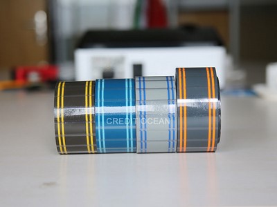 Película acetato con logotipo
