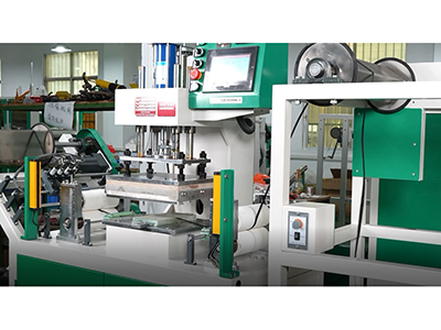 Máquina automática de estampado de cintas